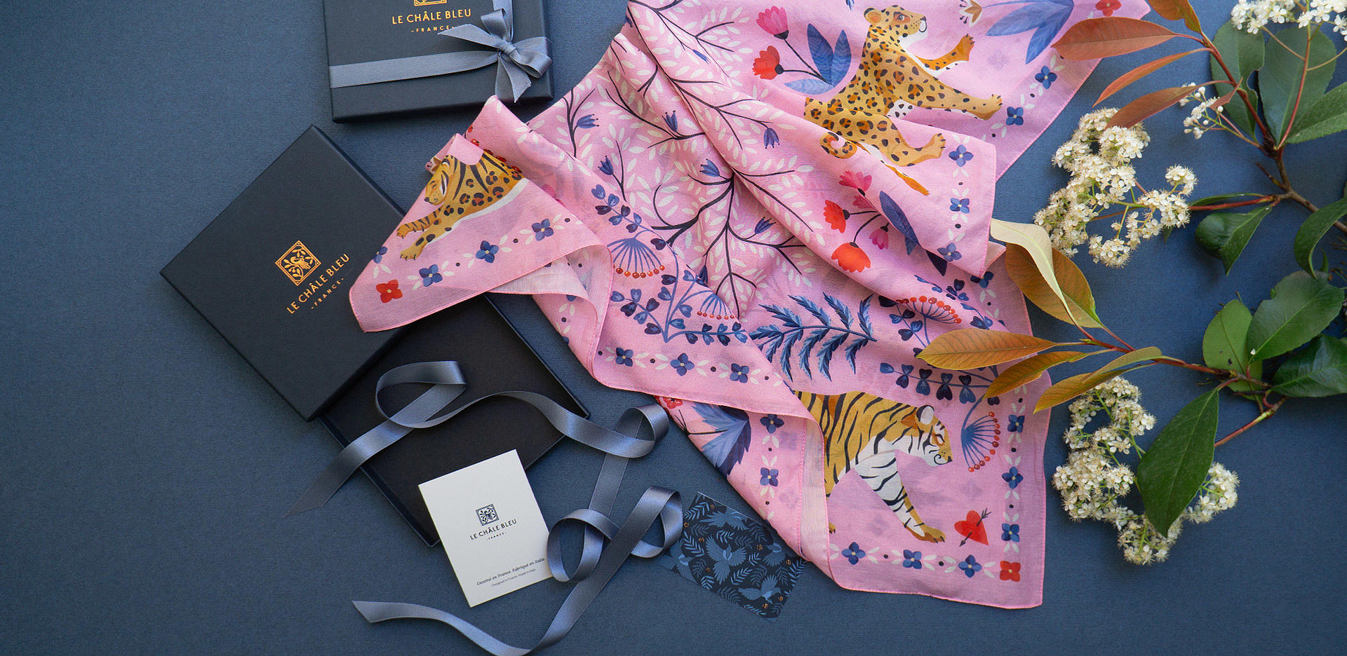 lechalebleu-cotton-and-silk-SS25-HOME-pink-tigers