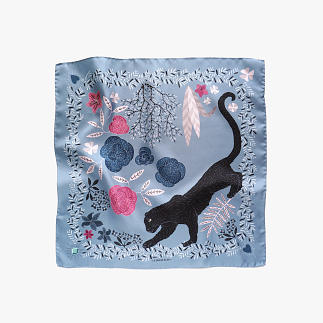 lechalebleu-silk-twill-bandana-panthere-grey