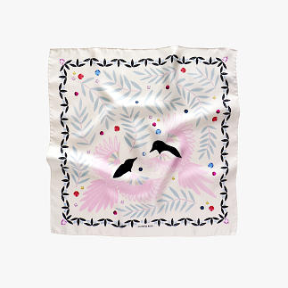 lechalebleu-silk-twill-bandana-treasure-hunters-off-white