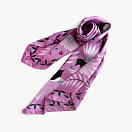 lechalebleu-silk-twill-scarf-treasure-hunters-pink-folded