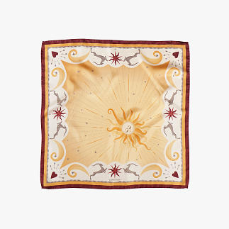 LE-CHALE-BLEU-silk-twill-bandana-bright-as-the-sun-orange-red-1