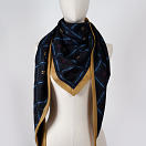 LE_CHALE_BLEU-wool-and-silk-triangle-shawl-magpies-caramel-blueberry-4