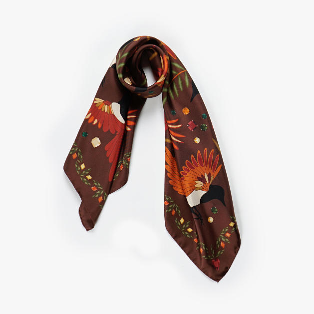 le-chale-bleu-silk-twill-scarf-magpies-chocolate-5