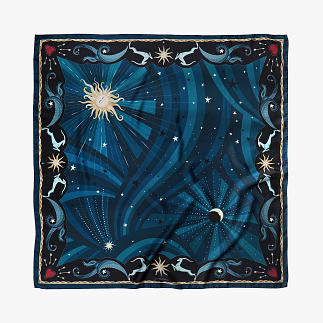 le-chale-bleu-silk-twill-scarf-moon-wavy-blue-1