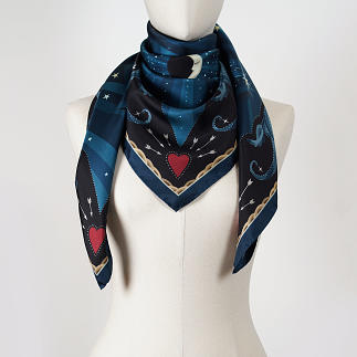 le-chale-bleu-silk-twill-scarf-moon-wavy-blue-2