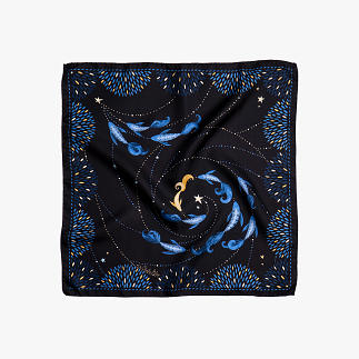 LE-CHALE-BLEU-silk-twill-bandana-sea-cobalt-black-1