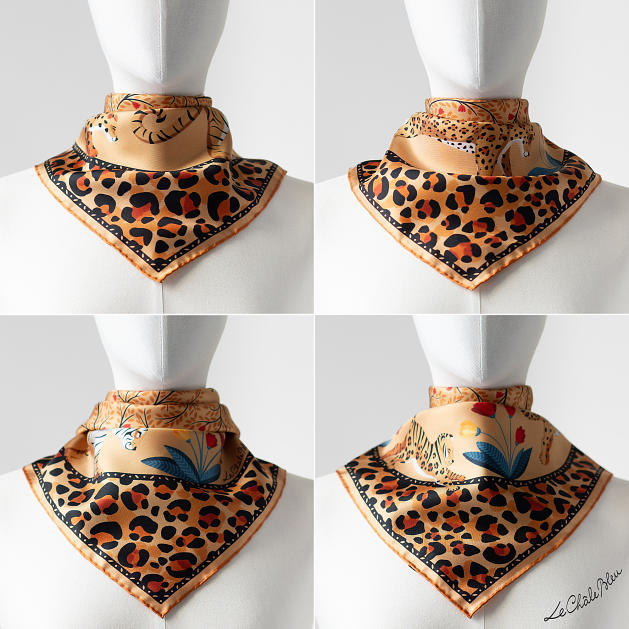 LE-CHALE-BLEU-silk-twill-bandana-the-tigers-bride-leo-2026-5