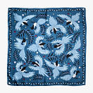 le-chale-bleu-silk-twill-scarf-magpies-winter-blue-1