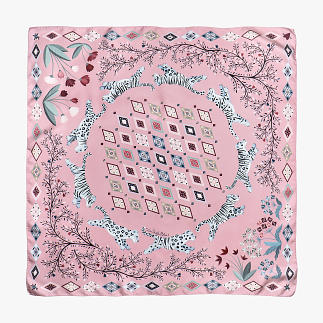 le-chale-bleu-silk-twill-scarf-tigers-kids-pink-1