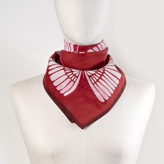 LE-CHALE-BLEU-cotton-and-silk-bandana-moon-butterfly-cherry-3