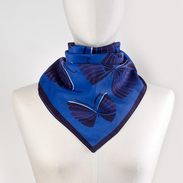 LE-CHALE-BLEU-cotton-and-silk-bandana-moon-butterfly-cobalt-3