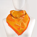 LE-CHALE-BLEU-cotton-and-silk-bandana-moon-butterfly-orange-3