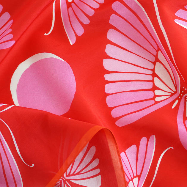 LE-CHALE-BLEU-cotton-and-silk-bandana-moon-butterfly-red-6