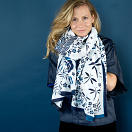 LE-CHALE-BLEU-cotton-and-silk-stole-roses-and-dragonflies-indigo-10