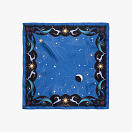 LE-CHALE-BLEU-silk-twill-bandana-beautiful-as-the-moon-blue-sapphire-1