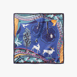 LE-CHALE-BLEU-silk-twill-bandana-boreal-forest-new-twilight-1