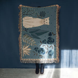 lechalebleu-blanket-cotton-132x94-panther-blue-1