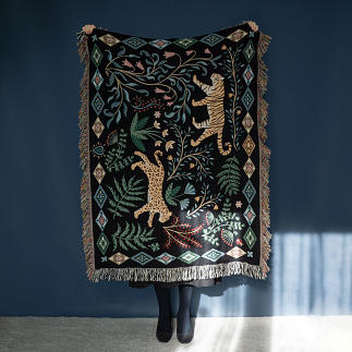 lechalebleu-blanket-cotton-132x94-tigers-bride-black-1