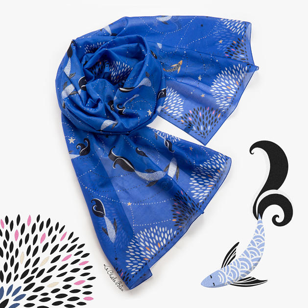 LE-CHALE-BLEU-silk-and-cotton-stole-the-stars-and-the-sea-cobalt-1