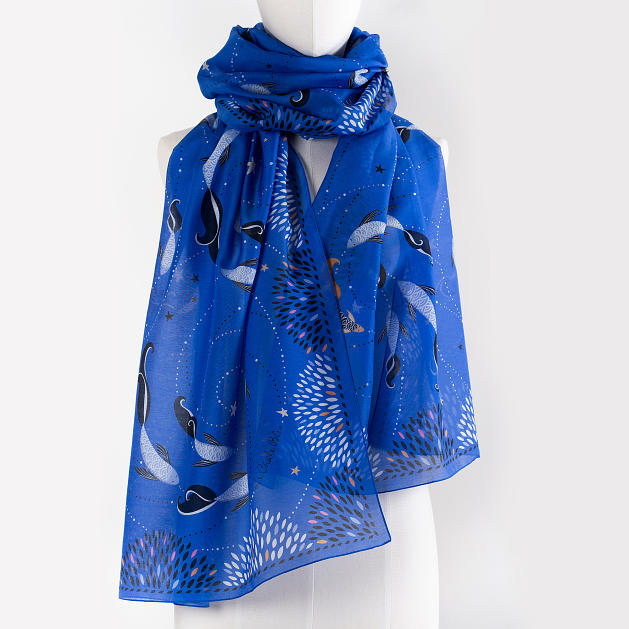 LE-CHALE-BLEU-silk-and-cotton-stole-the-stars-and-the-sea-cobalt-3