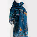 LE-CHALE-BLEU-silk-and-cotton-stole-the-voyage-into-the-boreal-forest-blue-4