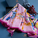 LE-CHALE-BLEU-silk-and-cotton-stole-the-voyage-into-the-boreal-forest-pink-9