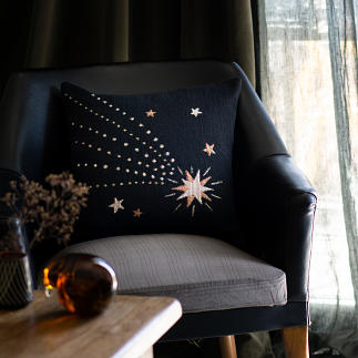 LeChaleBleuMaison-PillowCover-Comet-Black-40x40-2