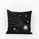 LeChaleBleuMaison-PillowCover-Comet-Black-40x40-3