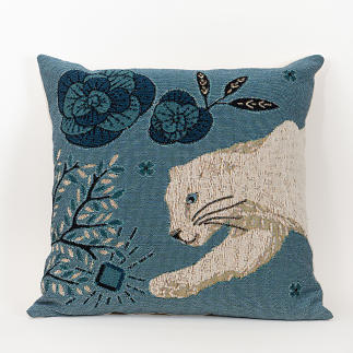 LeChaleBleuMaison-PillowCover-ThePanther-Blue-50x50-2