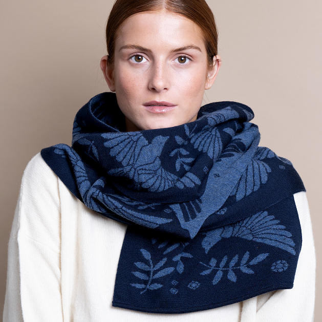 le-chale-bleu-merino-wool-scarf-the-treasure-hunters-midnight-0