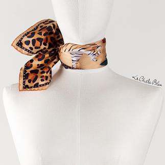 LE-CHALE-BLEU-silk-twill-bandana-the-tigers-bride-gold-leo-3