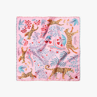 LE-CHALE-BLEU-silk-twill-bandana-the-tigers-bride-true-pink-1
