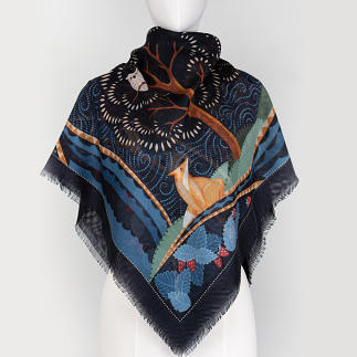 le-chale-bleu-wool-cashmere-silk-shawl-the-boreal-forest-autumn-night-4-2
