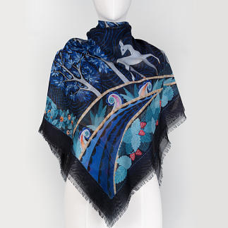 le-chale-bleu-wool-cashmere-silk-shawl-the-boreal-forest-black-and-cobalt-4