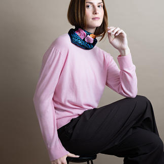 LE-CHALE-BLEU-silk-twill-bandana-the-panther-and-the-artist-double-black-0