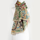 LE-CHALE-BLEU-silk-and-cotton-stole-the-panther-and-the-artist-beige-3