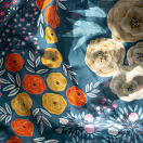 LE-CHALE-BLEU-silk-and-cotton-stole-the-panther-and-the-artist-blue-6