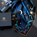 LE-CHALE-BLEU-silk-twill-bandana-beautiful-as-the-moon-wavy-blue-6