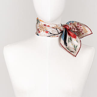 LE-CHALE-BLEU-silk-twill-bandana-the-panther-and-the-artist-latte-2