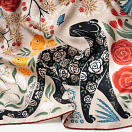 LE-CHALE-BLEU-silk-twill-bandana-the-panther-and-the-artist-latte-6