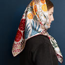 le-chale-bleu-silk-twill-scarf-the-panther-and-the-artist-latte-0