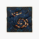 LE-CHALE-BLEU-silk-twill-bandana-the-stars-and-the-sea-blue-arabesques-1