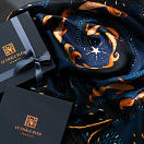 LE-CHALE-BLEU-silk-twill-bandana-the-stars-and-the-sea-blue-arabesques-7