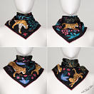 LE-CHALE-BLEU-silk-twill-bandana-the-tigers-bride-happy-black-5