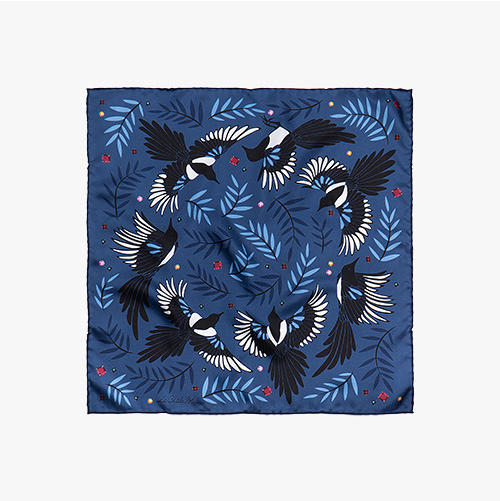LE-CHALE-BLEU-silk-twill-bandana-the-treasure-hunters-1