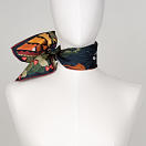 LE-CHALE-BLEU-silk-twill-bandana-the-voyage-into-the-boreal-forest-ink-4