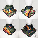 LE-CHALE-BLEU-silk-twill-bandana-the-voyage-into-the-boreal-forest-ink-5