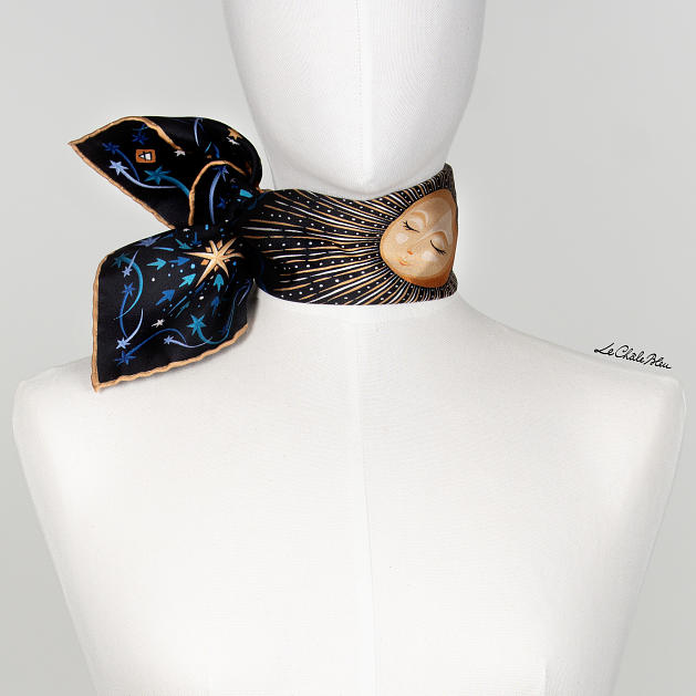 LE-CHALE-BLEU-silk-twill-bandana-zodiac-1-aries-black-4