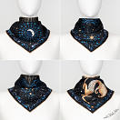 LE-CHALE-BLEU-silk-twill-bandana-zodiac-10-capricorn-black-5