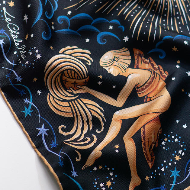 LE-CHALE-BLEU-silk-twill-bandana-zodiac-11-aquarius-black-6